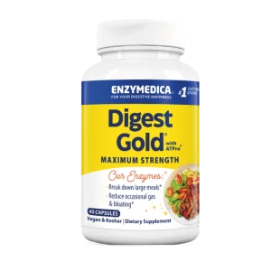 ENZIMAS DIGESTIVAS- ENZYMEDICA – DIGEST GOLD (45 CAP)