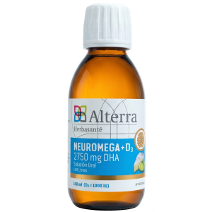 OMEGA 3 - HERBASANTÉ-NEUROMEGA + D3 - 2750 mg DHA (150ml)