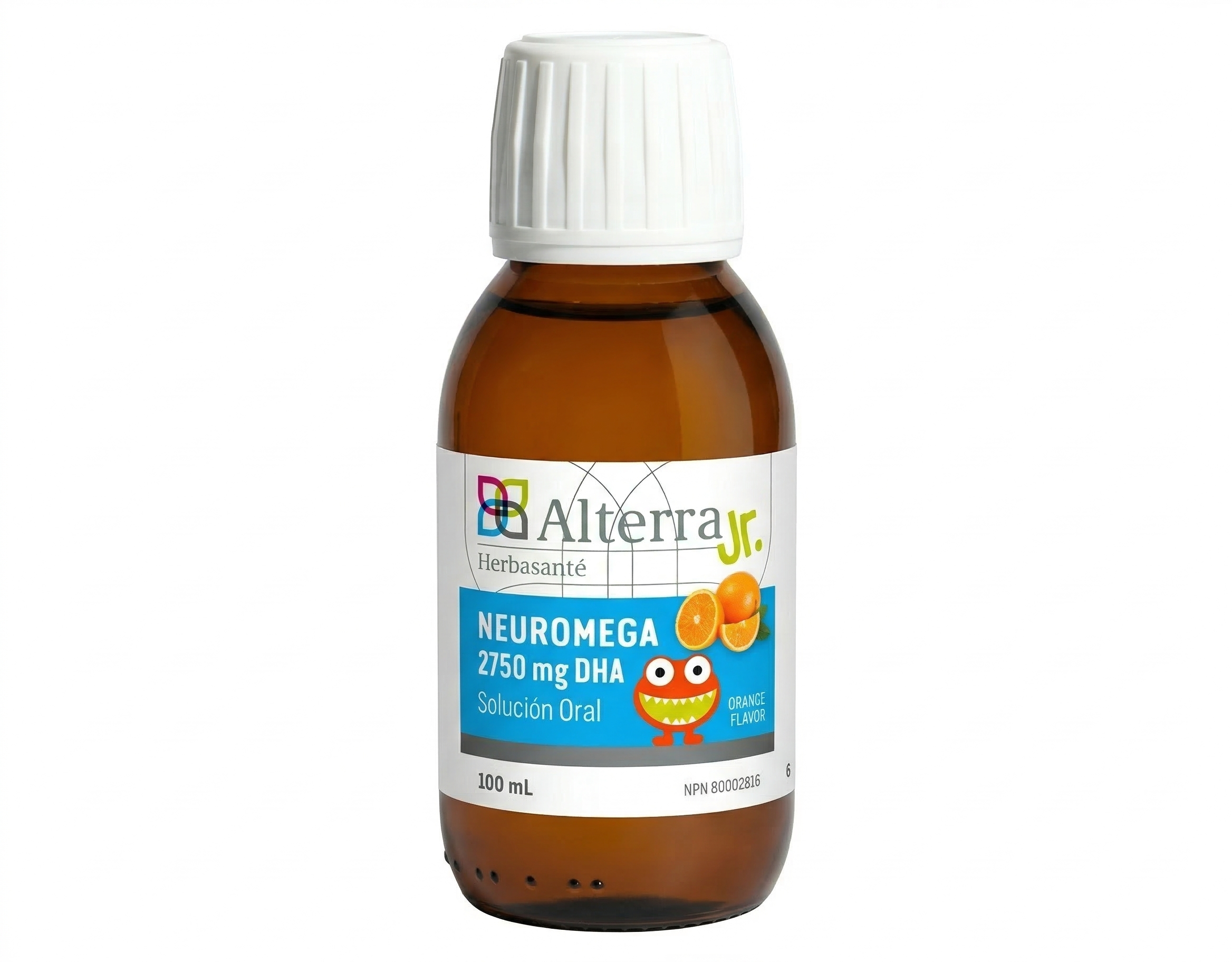 OMEGA 3 - HERBASANTÉ - Neuromega Jr. 2750 mg DHA (100 ml)